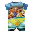 thumbnail image 2 of Scooby Doo Baby Boys Girls Rompers Short Sleeve One Piece Bodysuit Jumpsuits Infant Outfit Clothes 0-3M, 2 of 8