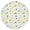 Pioneer Flower Floral-1, variant on Pioneer Flower Floral Print Pattern Round Fitted Tablecloth with Elastic Edge, Waterproof Dining Table Cover for Indoor Outdoor Camping and Daily Use