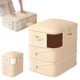 thumbnail image 2 of Vacuum Storage Bags For Bedding And Blankets With Compression Zipper For Space Saving Home Organization, 2 of 6