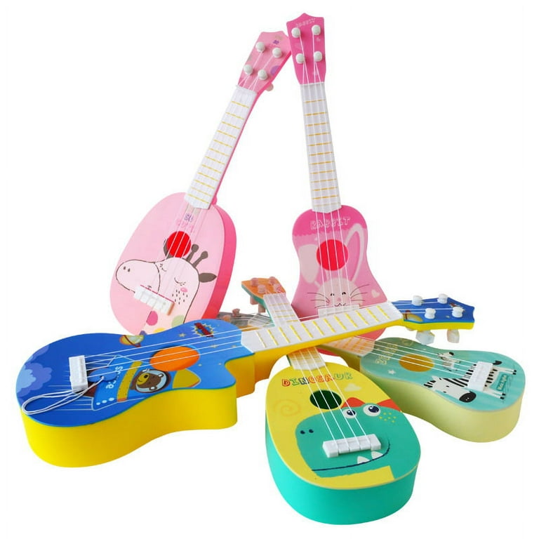  Enya Kids Toys Musical Instruments Toddler Toy Gifts for Baby  Children Girls and Boys Ages 3+, Includes 21-Inch Mini Ukulele, 13-Key  Melodica, Egg Shaker Set, Lollipop Hand Drum with Stick (Mini