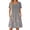 Grey Floral, variant on Fantaslook Boho Summer Dresses for Women Casual Short Sleeve T Shirt Dress with Pockets Beach Vacation Clothes