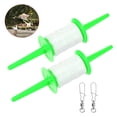 thumbnail image 4 of Cuerdas Y Rodillos Para Cometa De 150M, Cable Blanco Para Cometa, 27,5 Kg, Cable Para Cometa Con Rodamiento, Carrete Para Cometa, Rojo/Verde Para Deportes Al Aire Libre, Todas Las Edades Eigraketly OD010407-02, 4 of 6