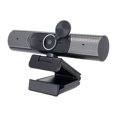 thumbnail image 2 of Caméra Web 4K Caméra Web USB 2K 1080P 30fps Mise au Point Automatique Haut-Parleur Hi-Fi Réduction du Bruit Micro Caméra PC pour Ordinateur de Bureau Portable Clavardage Vidéo, Facile à Utiliser, 2 of 7