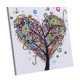 thumbnail image 2 of Kit de imagen de de imitación de pintura de diamante en forma especial de árbol colorido 5D Corazón Hugo Pintura de diamante de taladro completo, 2 of 8