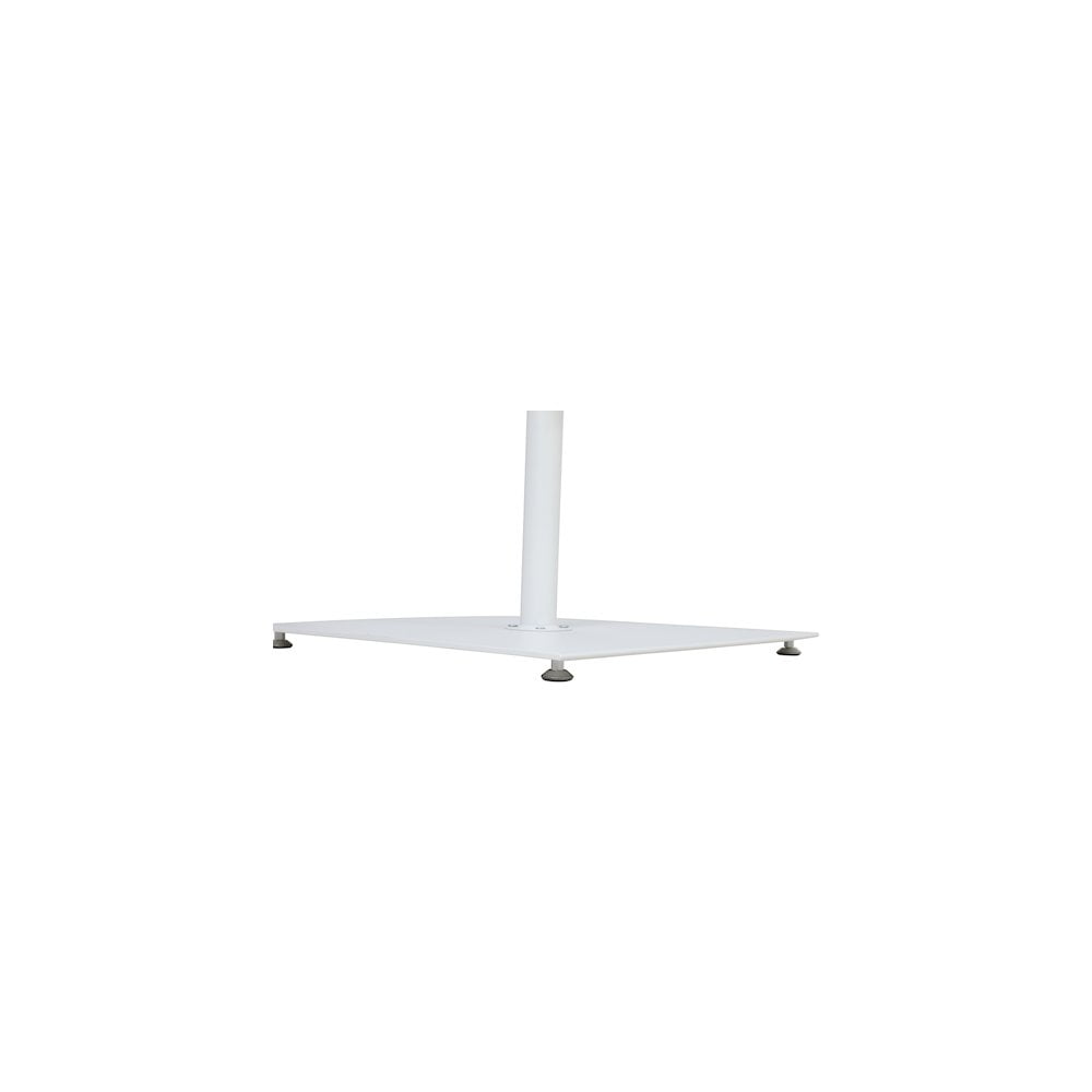 Meridian Furniture Belize White Steel Patio Umbrella Base
