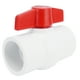 thumbnail image 1 of Válvula de bola, válvula de bola de PVC Accesorios para tuberías de agua cerradas Válvula de bola de PVC resistente y resistente, 1 of 8