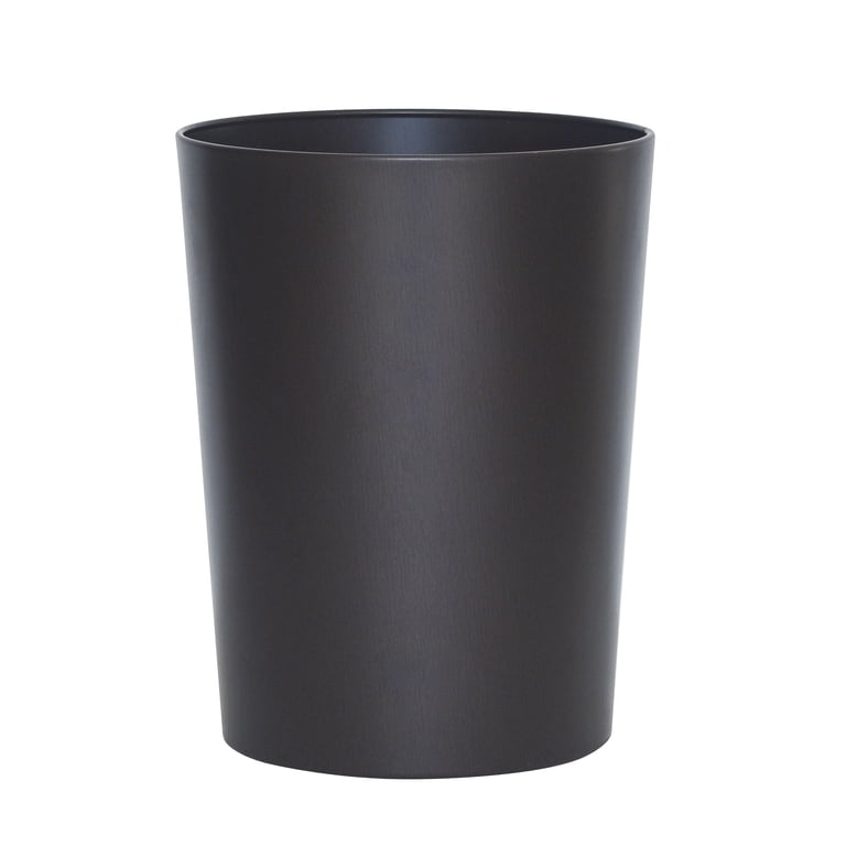 Mainstays Bronze Metal Bathroom Wastebasket, 2.2 Gal photo 1