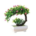 thumbnail image 4 of Wzzjkit Artificial Bonsai Potted Plants – Simulation Realistic Fake Tree&Flowers for Living Room TV Cabinet Dining Table and Office Furnishings, 4 of 7