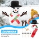 thumbnail image 3 of 1 conjunto de decoración de muñeco de nieve de Navidad accesorios de aderezo decorativo de aderezo de muñeco de nieve, 3 of 6