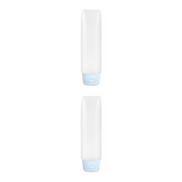 Yuarrent Botella plástica de viaje para apretar, contenedor dispensador de de dientes, tubo dispensador a prueba de fugas, accesorios Type5 NO5