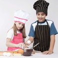 thumbnail image 2 of 11PCs/Set Kids Cooking And Baking Set Kitchen Deluxe Chef Set Costume Pretend Role Play Kit Apron Hat Suit, 2 of 5