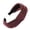Hot Pink Shiny Metallic Glitter Fabric, variant on CXHEGBEJ Matte Fabric Twisted Knot Headband for Women Non Slip Hair Hoop Minimalist Hair Bands Hair Wrap For Daily Office Party Facial Hair Accessories Grey