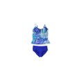 thumbnail image 1 of Swim Solutions Culotte Basique Imprimée pour Femmes 2 Pcs Tankini, Bleu, 18, 1 of 1