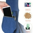 thumbnail image 4 of JESPET & GOOPAWS: Comfy Pet Sling Bag - Navy Blue - Carry Small Dogs & Cats Up to 12lbs, Adjustable Strap, Hands-Free Travel, Breathable & Lightweight, 4 of 7