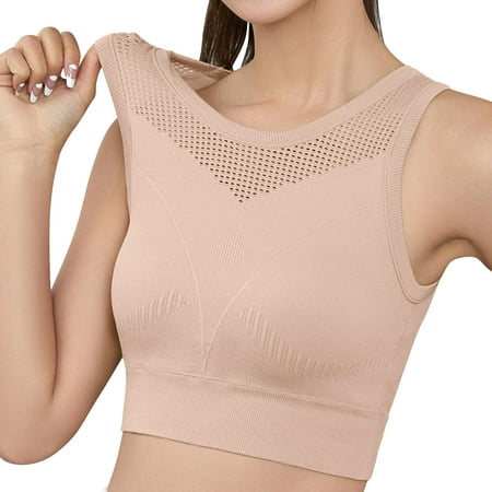 

Female Yoga Sports Strappy Padded Medium Support Workout Workout For Yoga Bra