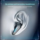 thumbnail image 4 of Auricular Wireless 42dB Dinámico Dual Chips 5.2 Bluetooth Compatible con Auriculares In-Ear Auriculares Inicio Control Auricular con micrófono Amarillo seitruly EL016104-02B, 4 of 7
