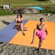 thumbnail image 4 of 1 manta de picnic impermeable y ligera para playa, colchoneta de camping., 4 of 7