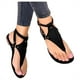 thumbnail image 1 of Amzcrzy Zapatos de mujer,Zapatos de mujer,Zapatillas de mujer, Sandalias romanas de suela plana para mujer, zapatos de verano, informales Sandalias Mujer Zapatillas De Casa, 1 of 4