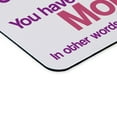 thumbnail image 6 of CafePress - Drink Swear Morals Friend Mousepad - Non-slip Rubber Mousepad, Gaming Mouse Pad, 6 of 6
