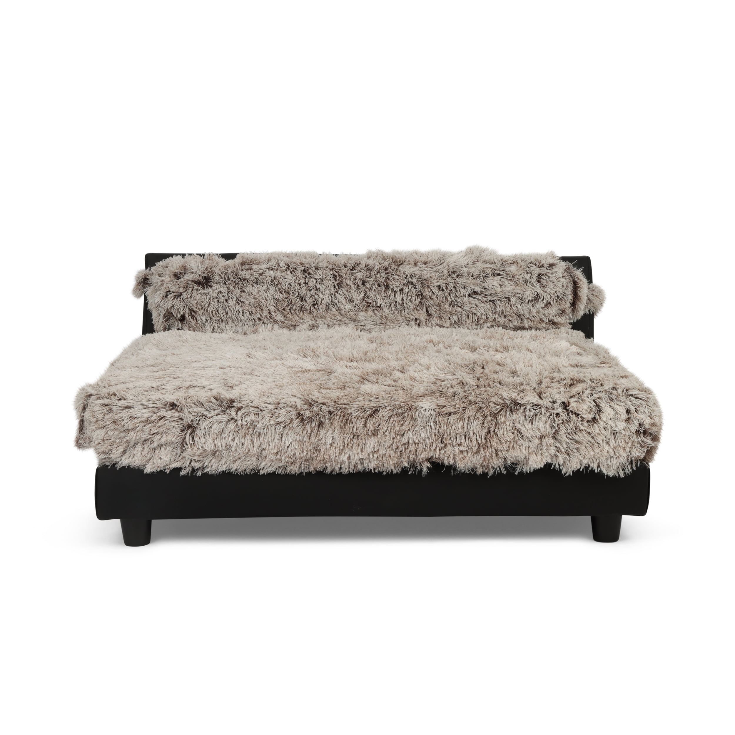 Club Nine Pets Roma Orthopedic Dog Bed, Elevated, Small, Brown.