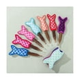 thumbnail image 2 of Paquete de 15 porta paletas con aislamiento de cola de pescado de colores, porta palitos de helado con aislamiento, como se muestra, como se muestra, 2 of 5