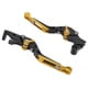 thumbnail image 5 of Pair 147mm Motorcycle Folding Short Clutch Brake Lever CNC Aluminum Alloy for MT07 MT09 FZ07, 5 of 9