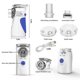 thumbnail image 2 of Inhalador nebulizador, humidificador nebulizador de vapor personal de mano azul Sincero Electrónica, 2 of 4