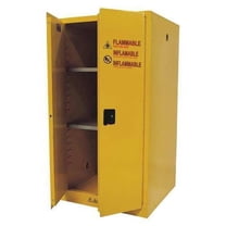 Condor HazmatStorageCabinet,Yellow,Steel 42X502