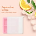 thumbnail image 3 of sunsanly Silicone Ice Cube Tray with Lid Flexible Easy Release Square Ice Mold for Whiskey Cocktails Soups Sauces, 3 of 7