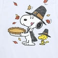 thumbnail image 3 of Peanuts - Thanksgiving Scene - Toddler And Youth Short Sleeve Graphic T-Shirt, 3 of 6