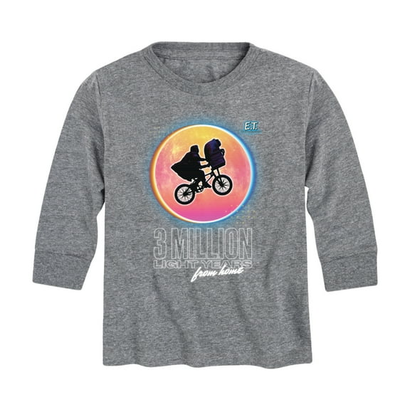 E.T. The Extra Terrestrial - 3 Million Light Years - Toddler & Youth Long Sleeve Graphic T-Shirt