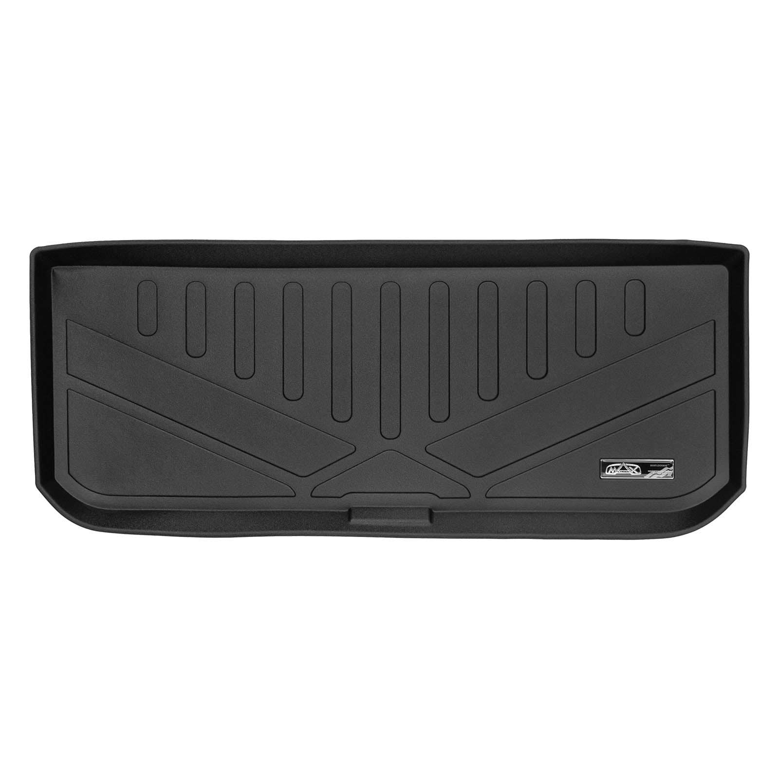 Smartliner Custom Fit Cargo Mat Black Behind Third Row for 20162019