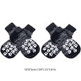 thumbnail image 3 of Anti-Slip Waterproof Dog Socks with Adjustable Straps, Reusable Paw Protectors, High Friction Sole, Breathable Fabric, for Indoor Outdoor Walks, S-L Sizes for Small Large Dogs, 3 of 6