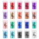 thumbnail image 1 of Supvox, 20 colores, juego de polvo de Mica, juego de pigmento de polvo Natural para manualidades cosméticas y fabricación de arcilla ingenio ShuxiuWang 8390612424199, 1 of 1