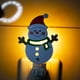thumbnail image 2 of Luz nocturna navideña enchufable | Luz nocturna LED multicolor giratoria de 360° para niños | Brillo suave de 3000 K | Decoración navideña de bajo consumo | Regalo ideal para fiestas y dormitorios, 2 of 8