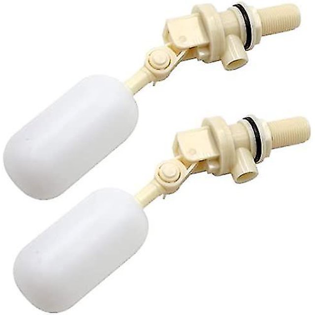 Juego de 2 válvulas flotantes para llenado automático de bebederos para perros, vacas y ovejas válvula de bola cierre de llenado automático 1/2" Npt