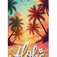 thumbnail image 3 of Tropical Design Aloha Beach Sunset Banner for Summer Party Vacation Decor, 3 of 7