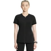 Infinity Cherokee Women Nurse Scrubs Top Zip Front V-Neck CK810A