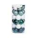 thumbnail image 1 of Paquete de 41 adornos de bolas de Navidad, juego de bolas de Navidad pintadas con estrellas, árbol de Navidad, boda, decoración de fiesta, 1 of 5