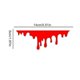 thumbnail image 3 of Vehicle Bloody Decals 5pcs Vehicle Blood Stickers 5pcs Reflective Auto Cool Decals Light Bumper Body Sticker Covers Car-styling, 3 of 3