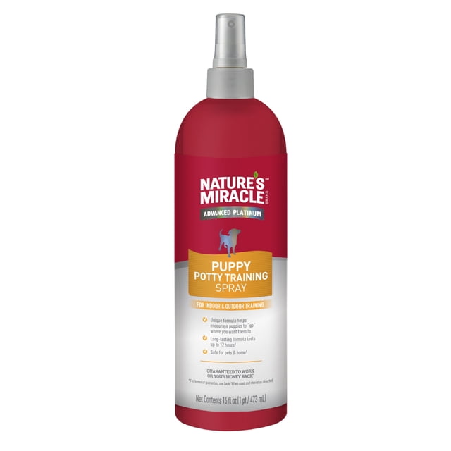 Spray para entrenamiento para hacer sus necesidades Nature's Miracle 473 ml para cachorros