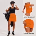 thumbnail image 5 of Ekouaer Skort Golf Skirts for Women Tennis Athletic Skirt Inner Shorts Pocket Floral Running Workout Sports Skorts, 5 of 6
