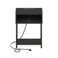 thumbnail image 6 of Pemberly Row USB and Type-C Charging Port Open Storage Side Table Americano, 6 of 6