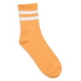thumbnail image 2 of No Boundaries Women's Ribbed Mid Crew Socks, 6-Pack, Women's, Shoe Sizes 4-10, 2 of 8