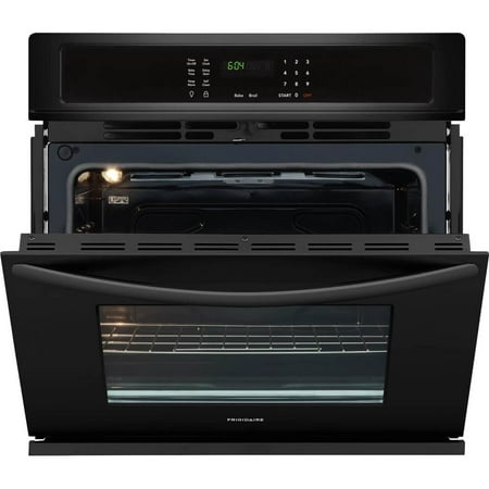 Frigidaire - 30" Built-In Single Electric Wall Oven - Black