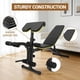 thumbnail image 3 of Yeshouse Banco de pesas ajustable con extensión y flexión de piernas, multifuncional, plano, inclinado y declinado, con almohadilla gruesa, capacidad de 396 lb, ideal para cuerpo completo, 3 of 6