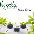thumbnail image 2 of Hyoola, 6 Hour Black Scented Tealight Candles Black Color 15 Pack, 2 of 4