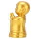 thumbnail image 4 of Decoración del hogar, estatua de Buda de resina dorada, estatua de Buda, adorno de escritorio, máxima comodidad, 4 of 8