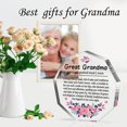 thumbnail image 2 of Great Grandma Gifts from Grandchildren Thank You Gift for Great Grandma Best Grandma Ever Birthday Christmas Gift for Grandmother Great Grandma Definition Acrylic Decorative Signs Plaques, 2 of 7