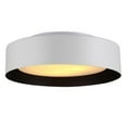 thumbnail image 1 of Lynch White & Black Flush Mount Ceiling Light, 1 of 1